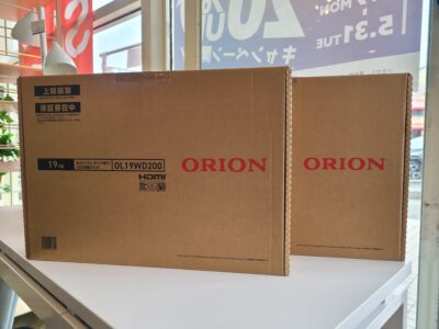 ORION / オリオン　19V型 ハイビジョン液晶テレビ　LED　2021年製　OL19WD200