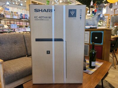 【新品・未使用品】 SHARP / シャープ　プラズマクラスター　加湿空気清浄機　KC-40TH4-W　ホワイト系　Ag+イオン