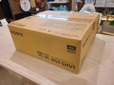 新品・未使用品】 SONY / ソニー　4Kチューナー　BS/CS4K 地上デジタル　裏録対応 ダブルチューナー　DST-SHV1