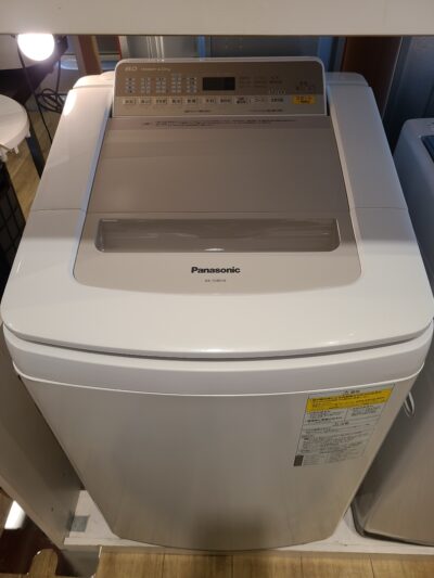 Panasonic / パナソニック　8.0K/4.5K 洗濯乾燥機　泡洗浄　乾燥機能付き　NA-FD80H6　2019年製