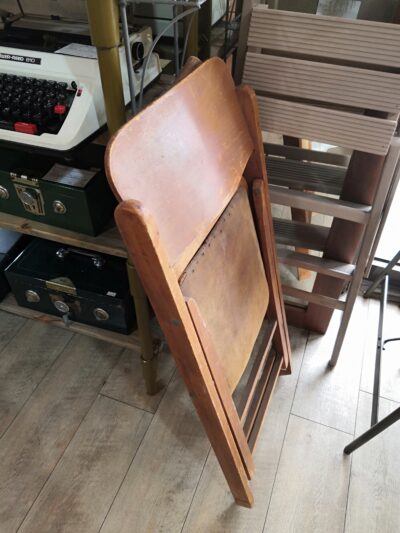 old maruni folding chair 1