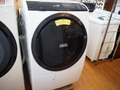 中古品】HITACHI 日立 10/6.0kg ドラム式洗濯乾燥機 BD-SG100EL 2019年