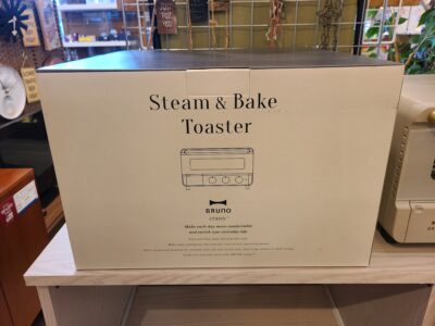 BRUNO / ブルーノ　STEAM＆BAKE TOASTER　スチーム＆ベイクトースター　BOE067　グレージュ　2020年製　オーブントースター