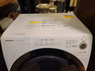 SHARP / シャープ　7.0K / 3.5K ドラム式洗濯乾燥機　プラズマクラスター　ES-S7F　2021年製　高年式