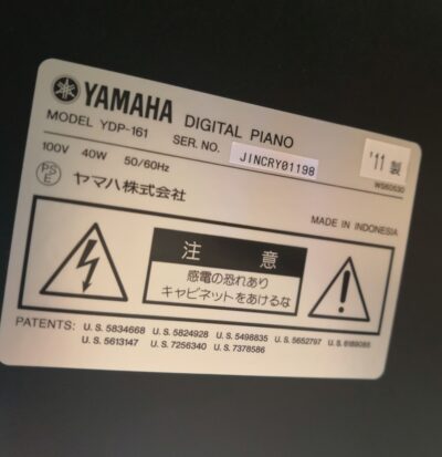 YAMAHA Electronic piano 2011 YDP-161 2