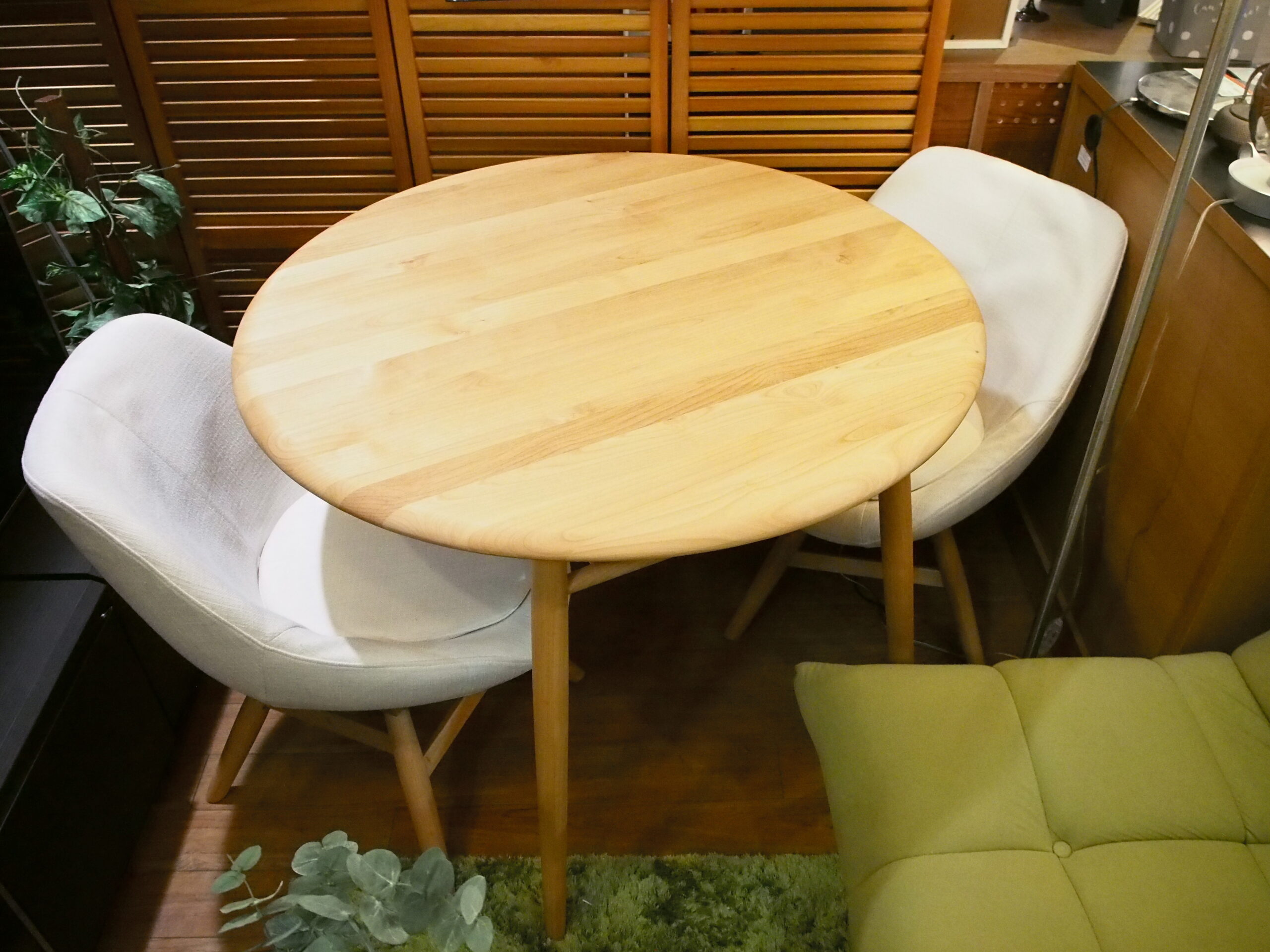 冬の華 引取3万円！◎モモナチュラル＊ダイニングチェア セット - 通販