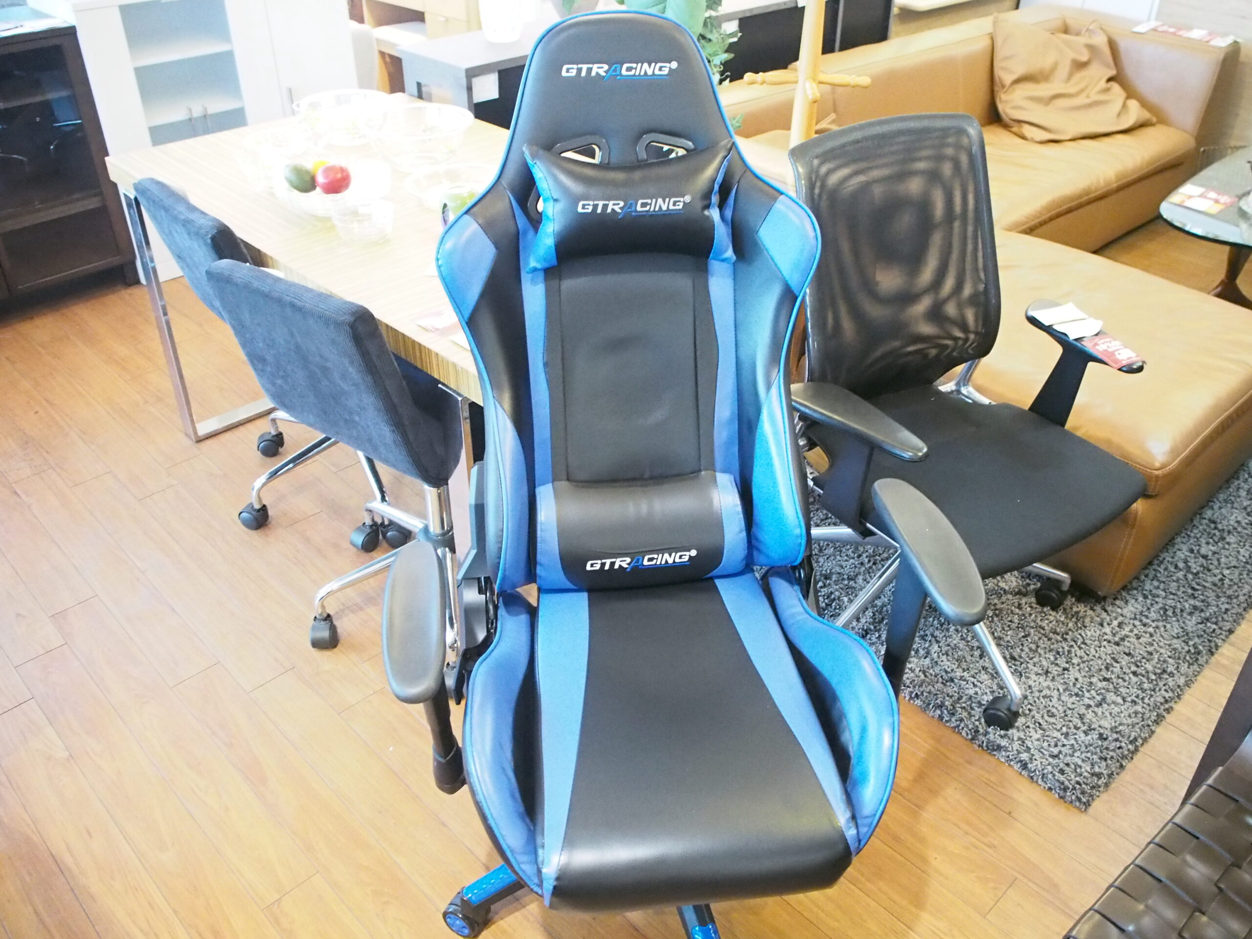 中古品】ゲーミングチェア GTRACING ジーティーレーシング ハイバック 