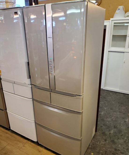 ☆HITACHI 日立 475L 6ドア冷蔵庫 2020年製 フレンチドア ソフト