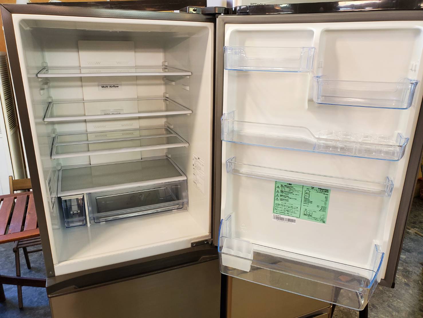 ☆Hisense ハイセンス 360L 3ドア冷蔵庫 2020年製 シルバー セレクト 