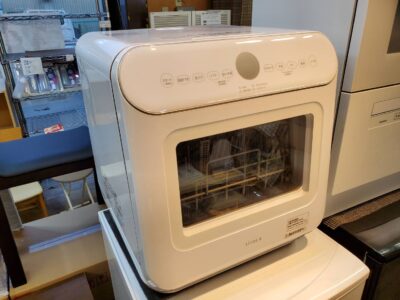 siroca　シロカ　食器洗い乾燥機　2021年製　高年式　食洗機　ホワイト　タンク式　工事不要　省スペース　コンパクト　UV除菌　3人用　リサイクルショップ　再良市場　天白　名東　おススメ