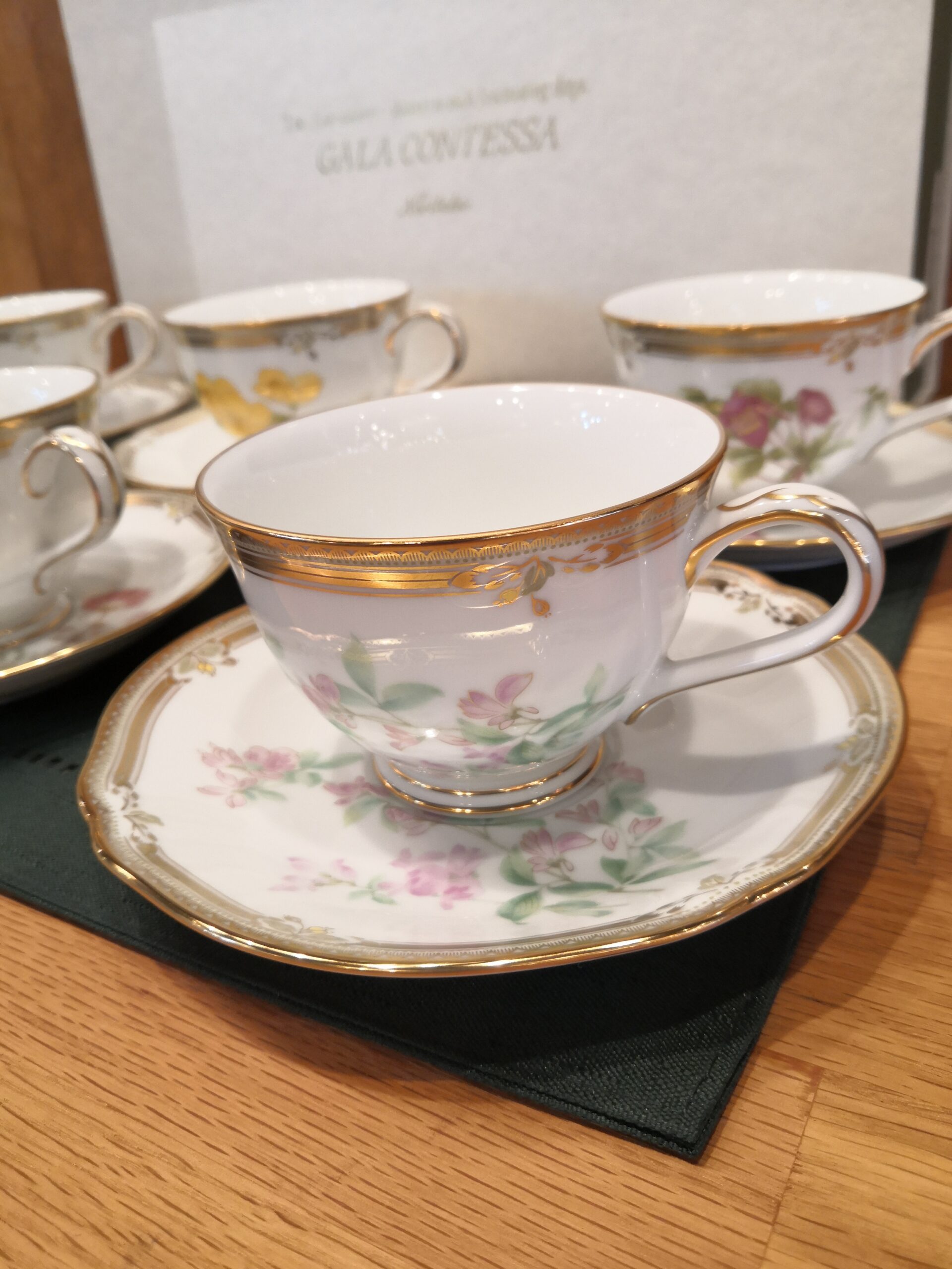 Noritake ノリタケ GALA CONTESSA ティー カップ6客