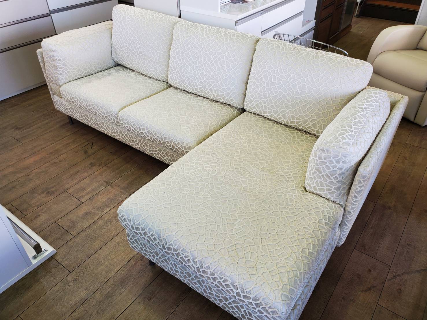 ☆モデルルーム展示品 nakamura 中村工芸 カウチソファ N101シリーズ 