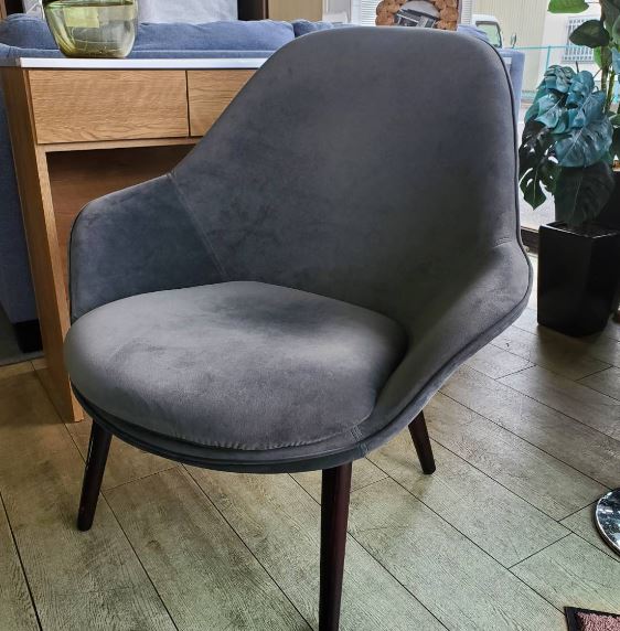 希少】BoConcept Adelaideオールレザー リビングチェア 追っ