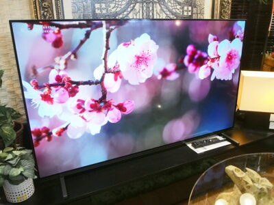 【中古品】SONY　”BRAVIA”　55型有機ELスマートTV　XRJ-55A80J　2021年製