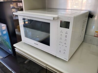 Panasonic　パナソニック　オーブンレンジ　2021年製　フラットテーブル　コンパクトモデル　23L　1000W　インバーター　蒸気センサー　高年式　電子レンジ　レンジ　リサイクルショップ　再良市場　天白　名東　オススメ