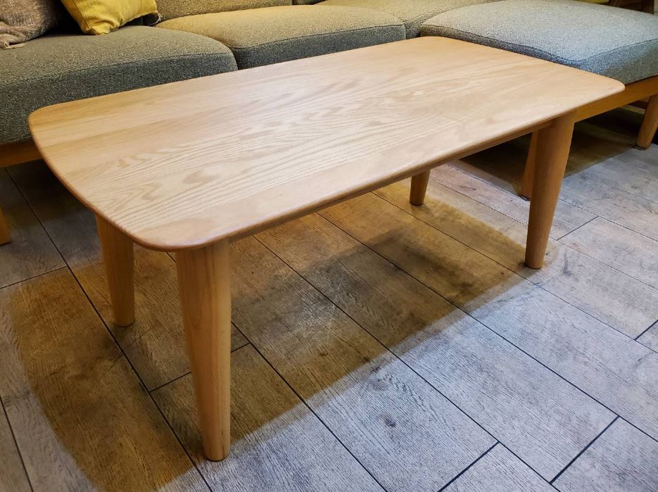 ☆モデルルーム展示品 IDC大塚家具 センターテーブル シネマ2 天然木 