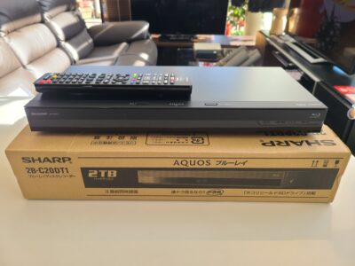 SHARP / シャープ　AQUOS / アクオス　ブルーレイディスクレコーダー　HDD2TB　3番組同時録画　2021年製　2BC20DT1