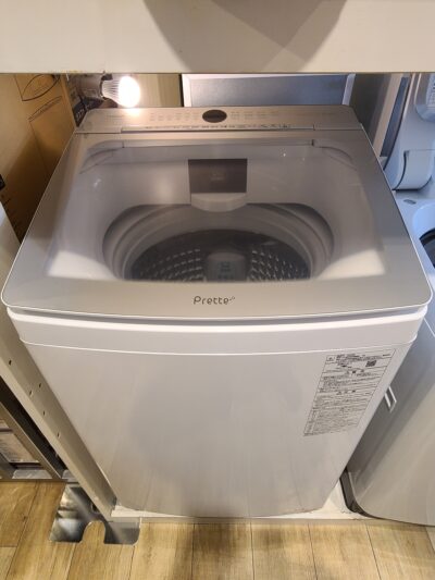 AQUA / アクア　Prette / プレッテ　14.0K 全自動洗濯機　らくらくらくらくSONIC　大容量　AQW-GVX140J　2020年製