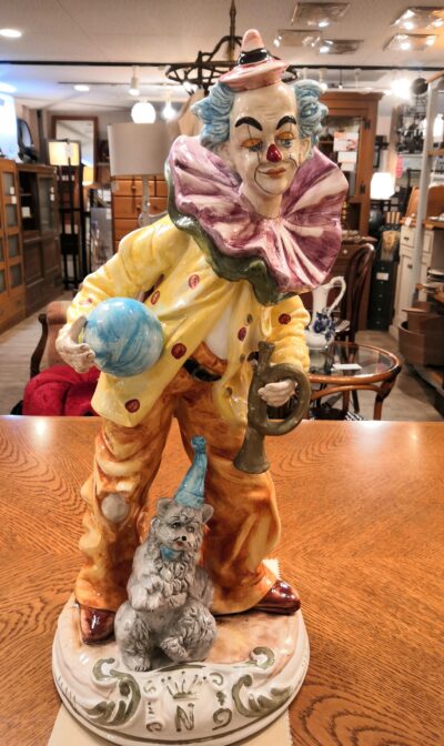 CAPODIMONTE CLOWN PIERROT