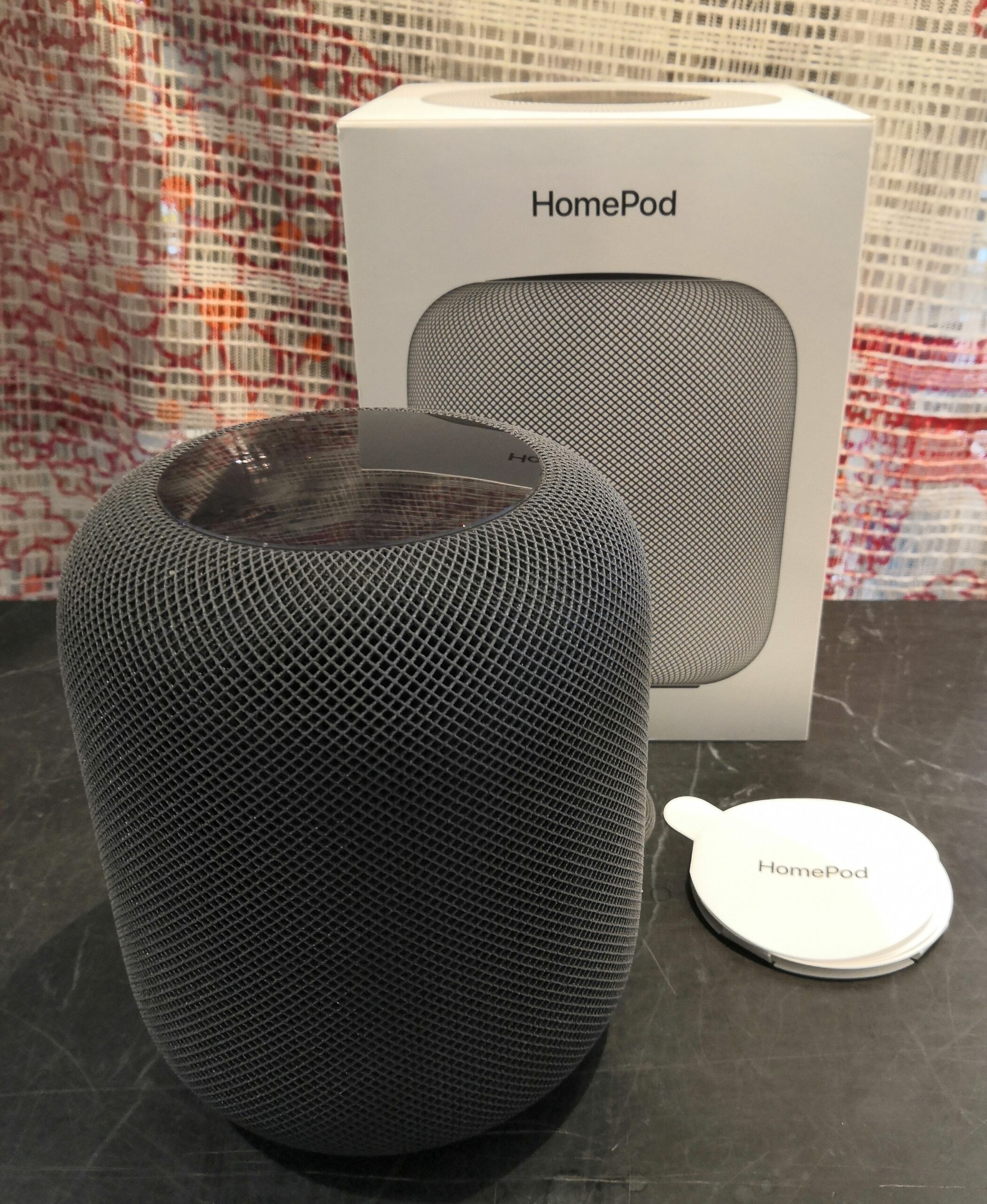 apple アップル HomePod ホームポッド スペースグレイ （第一世代）-