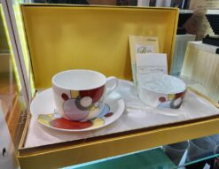 Noritake　”FRANK　LLOYDE　WRIGHT”　カップ＆ソーサー　ペアセット