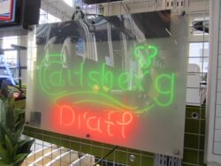 neon sign-Carlsberg Draught