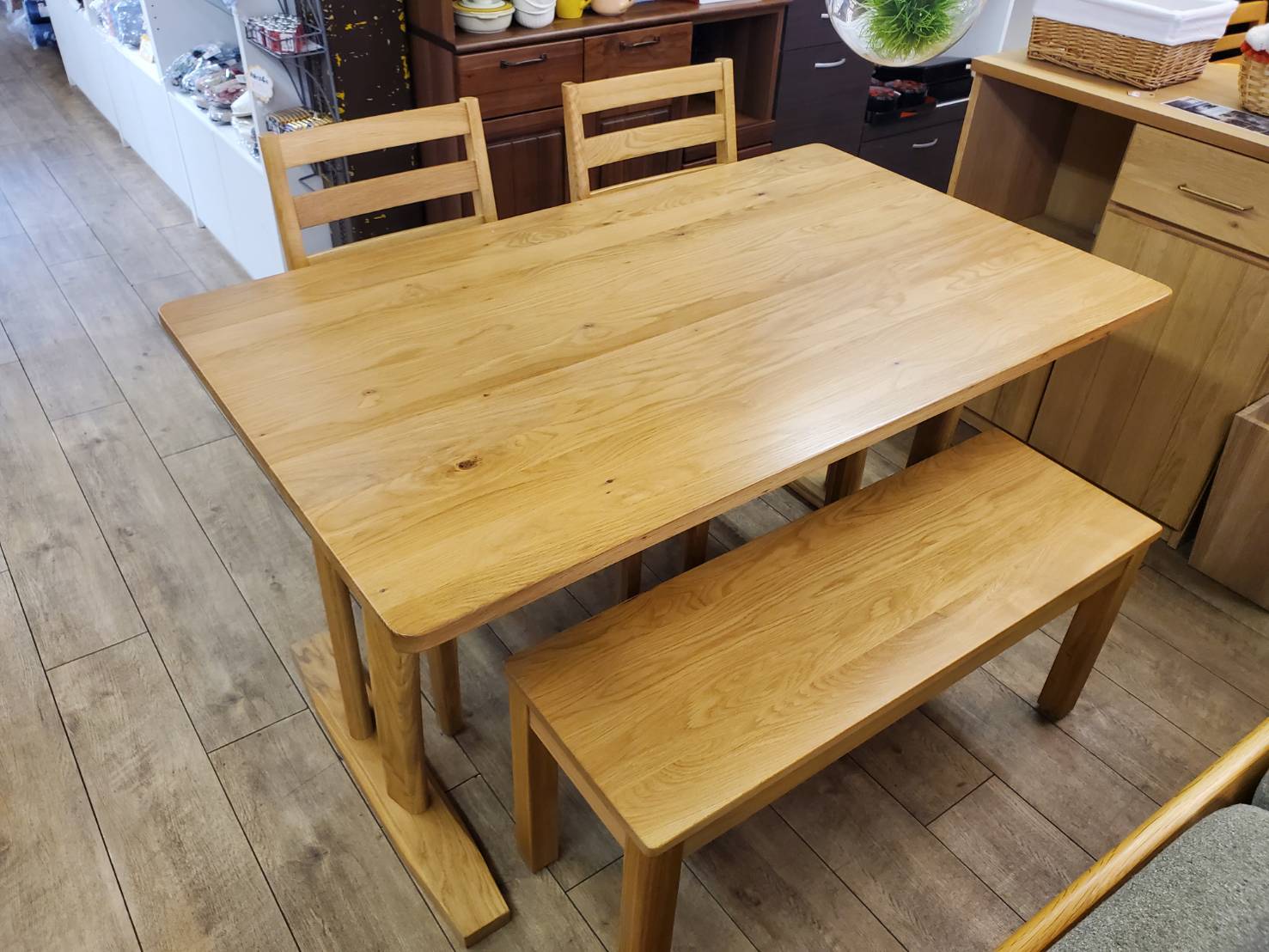 ☆TOKYO Interior 東京インテリア ベンチダイニング4点セット VALENTIA  