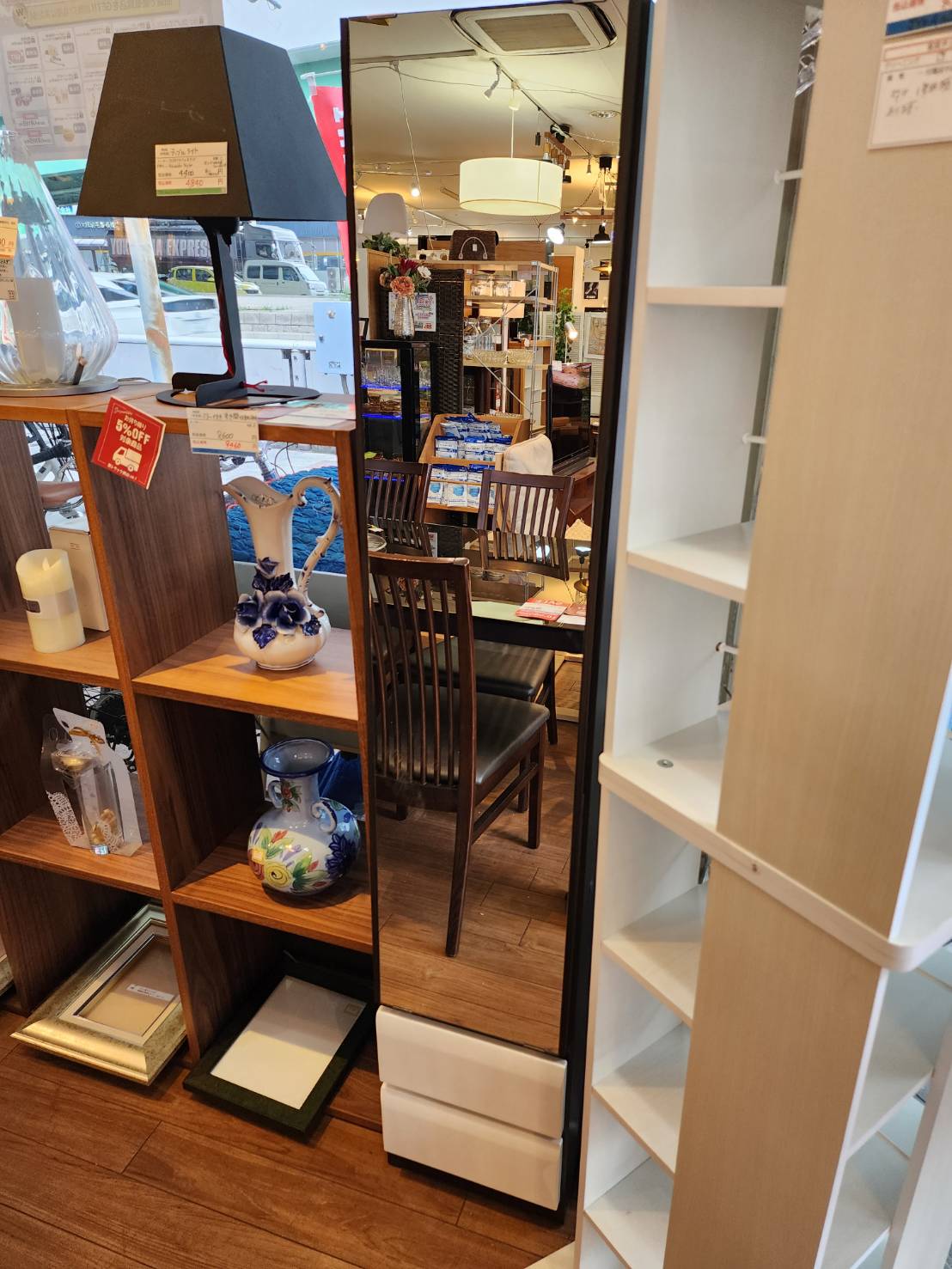中古品】ミラー付 すき間収納棚 買取しました！ | 愛知と岐阜の