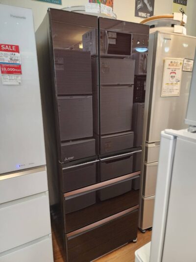MITSUBISHI　600L冷蔵庫　MR-WX60F-BR　2020年製