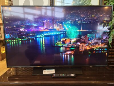 Panasonic / パナソニック　VIERA / ビエラ　4Kダブルチューナー内蔵　49V型 液晶テレビ　TH-49JX850　2022年製　高年式