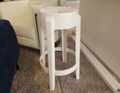 Kartell / カルテル　CHARLES GHOST / チャールズゴースト　ホワイト　スツール　フィリップ・スタルク　デザイナーズ家具