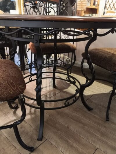 Ashley furniture round table set 3