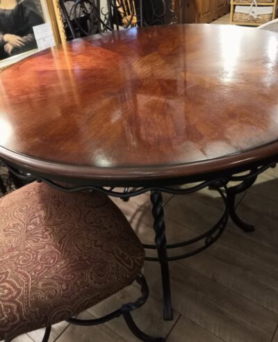 Ashley furniture round table set 4