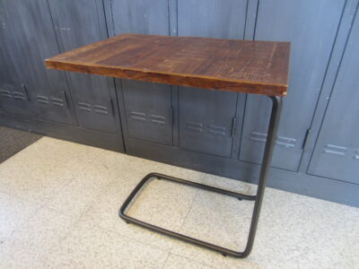 sidetable-black　wood-main