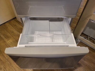 Panasonic / パナソニック　365L 3ドア冷凍冷蔵庫　NR-C37BM　シャイニングシルバー　エコナビ　自動製氷　2013年製