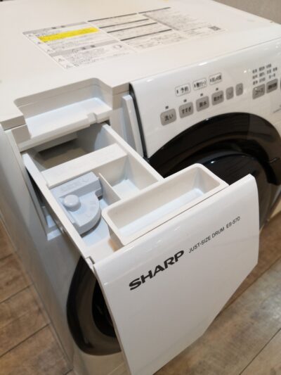 SHARP シャープ ドラム型洗濯乾燥機 ES-S7D-WL 2