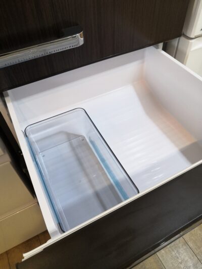 AQUA アクア 4ドア 真ん中野菜室 2022年製 Delie AQR-V43M 冷凍 冷蔵庫 6
