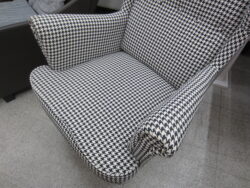 Houndstooth pattern-1p-sofa-3