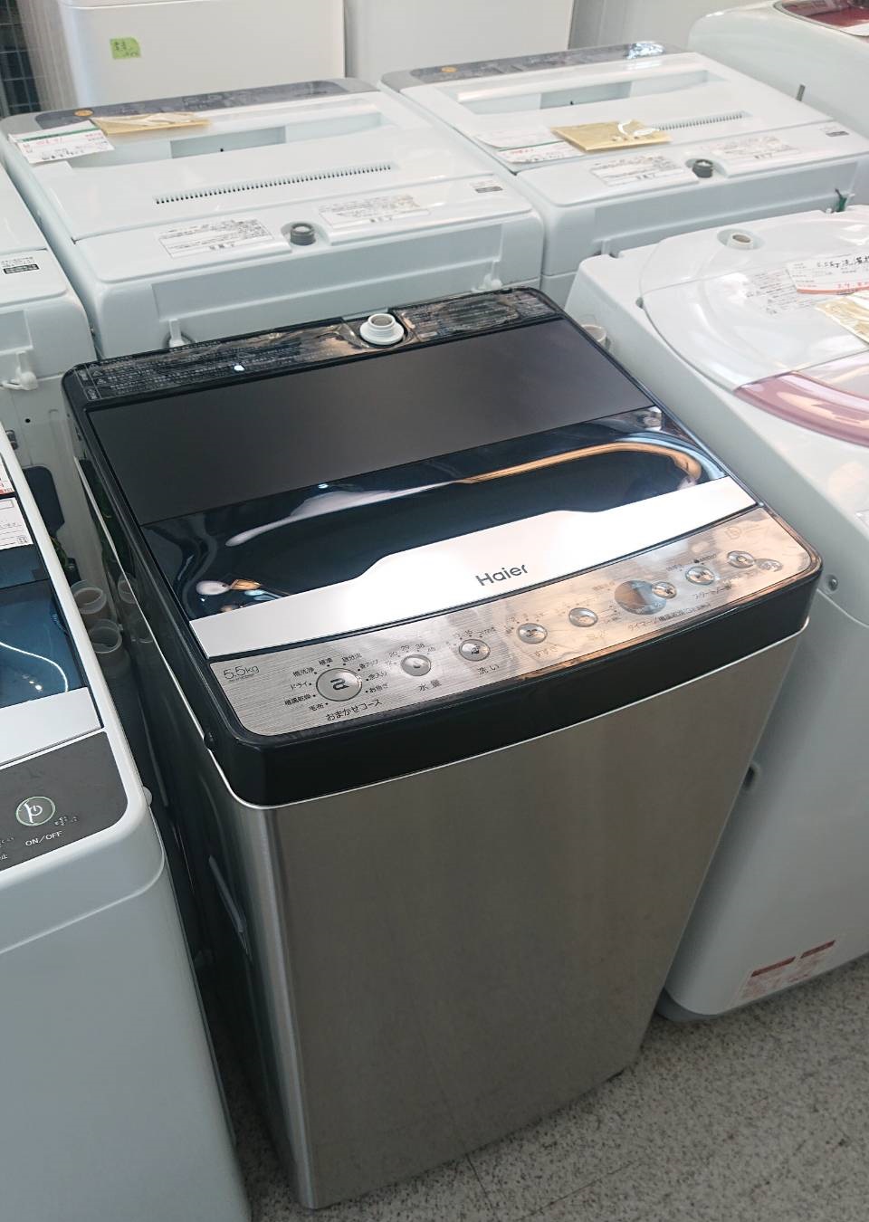 ハイアール 5.5kg全自動洗濯機 JW-XP2CD55F 2022年製 買取しました