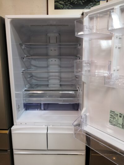 MITSUBISHI 三菱 スリム 真ん中野菜室 省エネ エコ 置けるスマート大容量 451L 冷凍庫 冷蔵庫 2