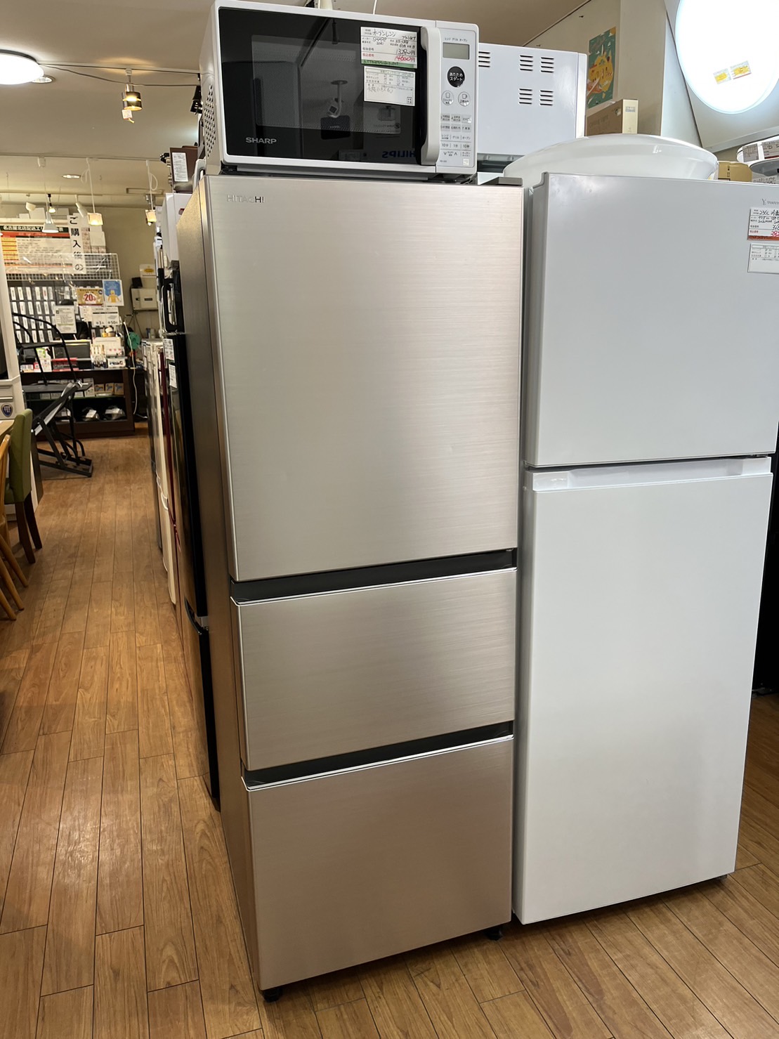 2020年製 日立3ドア冷蔵庫 265L 中古品 R-27NV