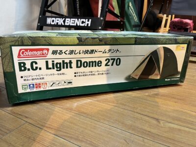 Coleman　B.C. Light Dome 270　ドームテント