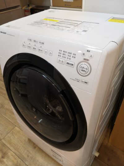 SHARP 2022年製 ES-S7G 7㎏洗 3.5㎏乾燥 生活家電 ドラム式 乾燥機 洗濯機 ドラム式洗濯乾燥機 2