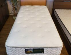 FranceBed　フランスベッド　シングルベッド　シングルサイズ　ベッド　2点セット　AMENITY LIFE　アメニティライフ　マットレス　ポケットコイル　体圧分散　硬め　弾力ある　高級感　ナチュラルカラー　シンプル　リサイクルショップ　再良市場　天白　名東　昭和　千種　瑞穂　緑　日進　豊明　東郷　おススメ　オススメ　中古　美品