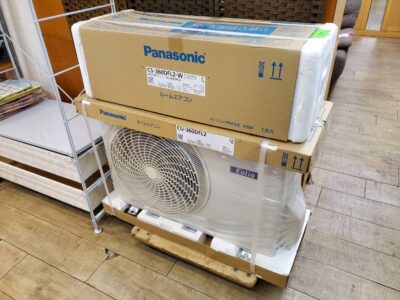 新品未開封品　Panasonic　パナソニック　Eolia　エオリア　3.6kw　ルームエアコン　2020年モデル　単相200V　おもに12畳用　冷房15畳まで　暖房12畳まで　省エネ　シンプル　簡単操作　リサイクルショップ　再良市場　天白　名東　昭和　千種　瑞穂　緑　日進　豊明　東郷　おススメ　オススメ