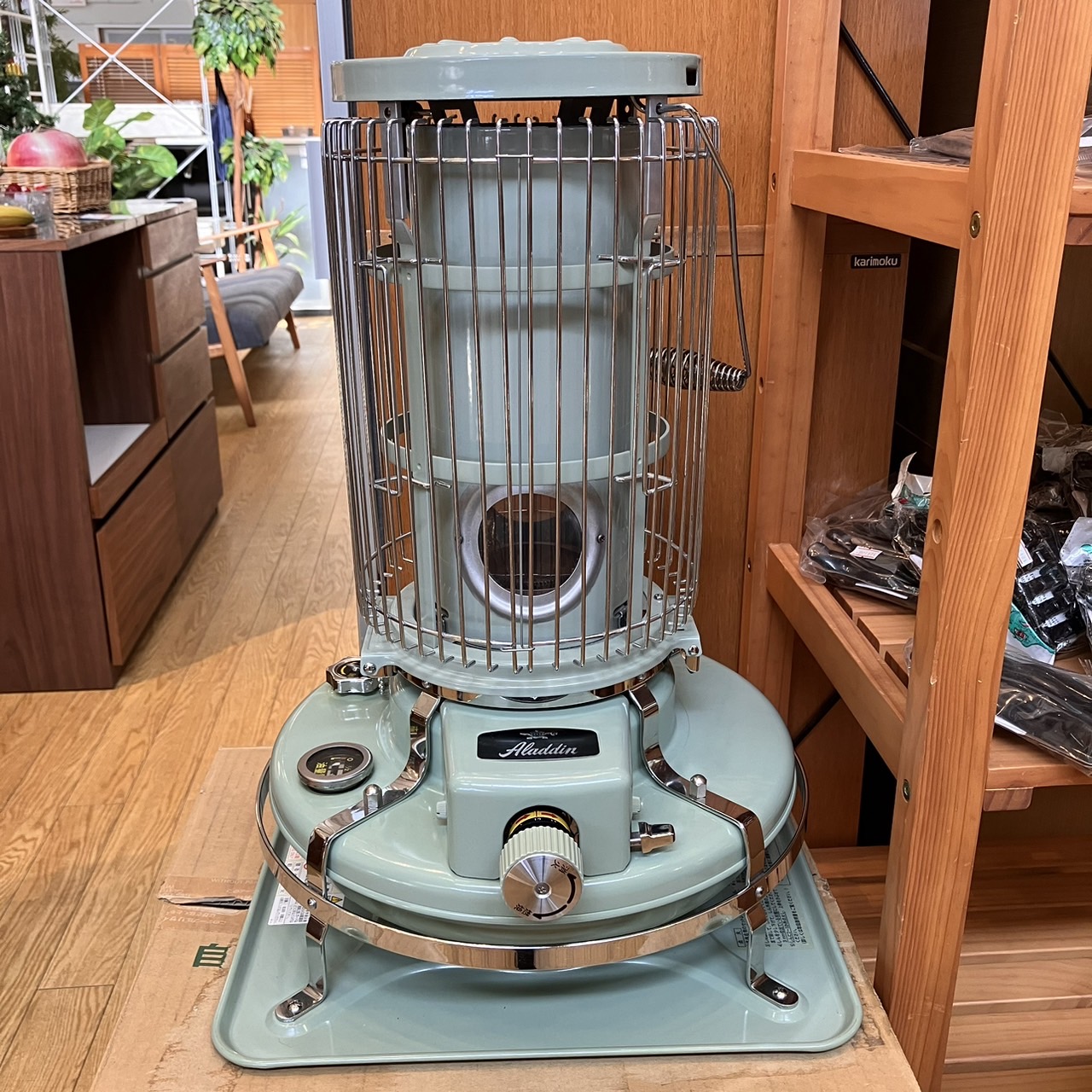 Aladdin 自然通気形開放式石油ストーブ BF3905 アラジン ブルー