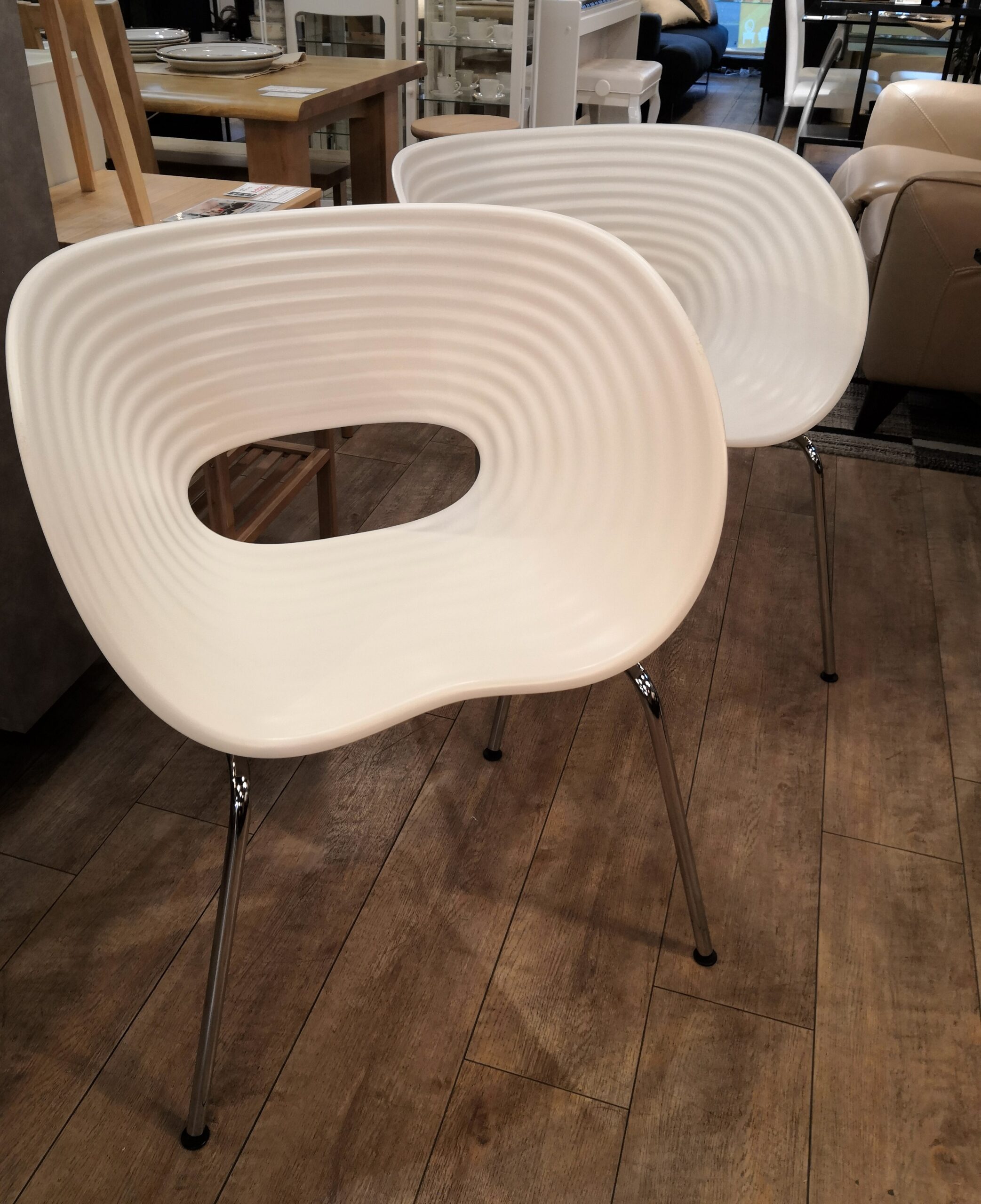 中古】Vitra ヴィトラ Tom Vac トムバックチェア ホワイト ...