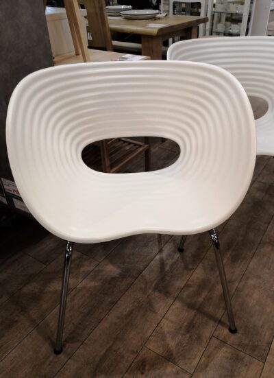 Vitra ヴィトラ Tom Vac トムバックチェア ホワイト スタッキングチェア  2