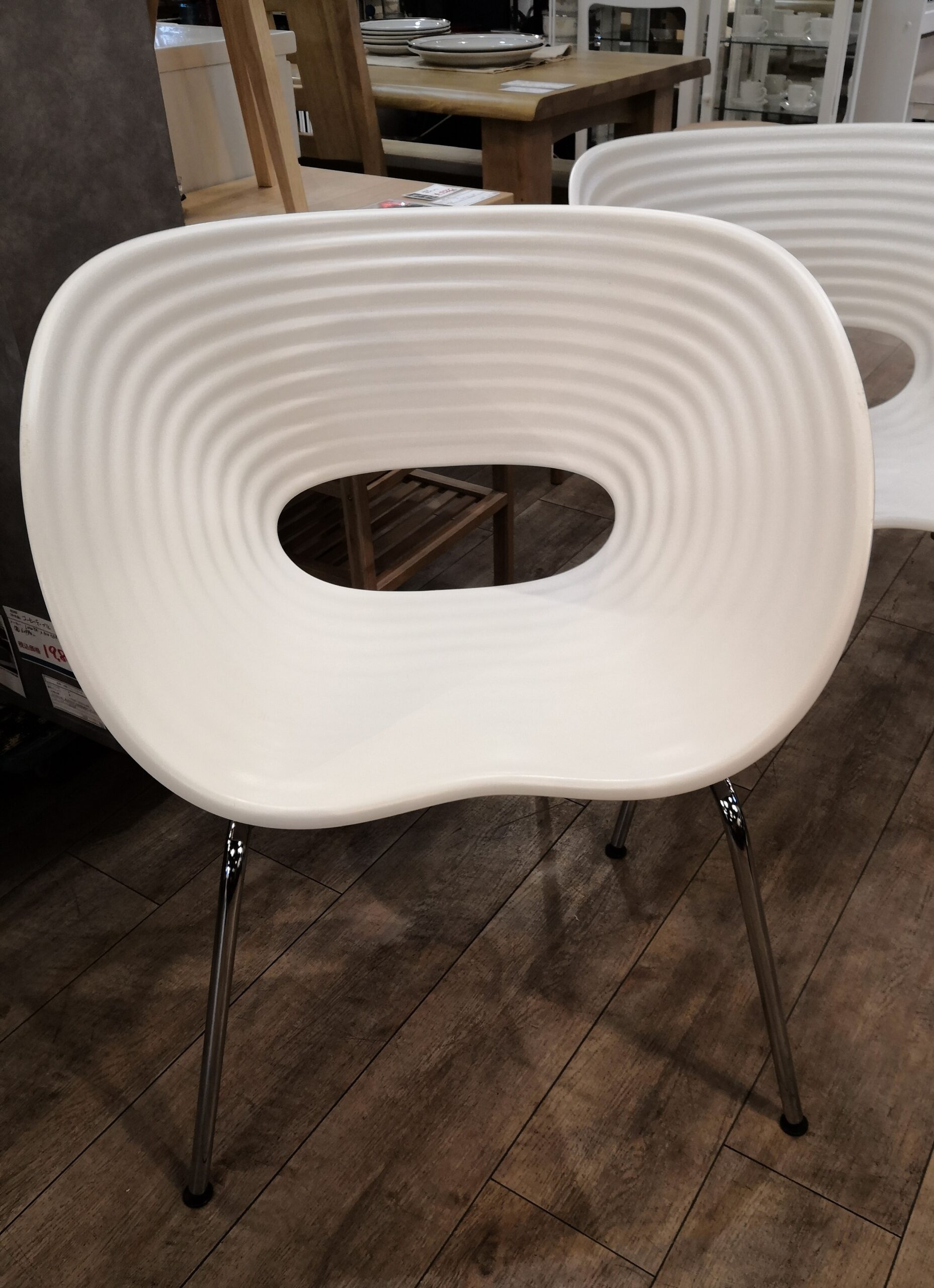 中古】Vitra ヴィトラ Tom Vac トムバックチェア ホワイト ...