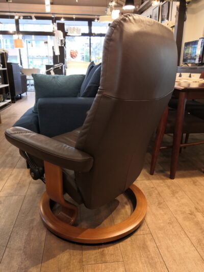 EKORNES エコーネス リクライニングチェア ブラウン オットマン付き ストレスレスチェア 2